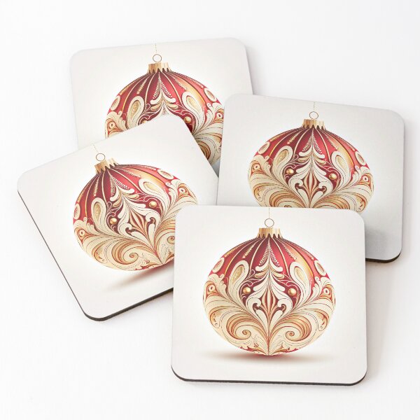 Item preview, Ornate Fancy Elegant Christmas Ornament designed and sold by Ealaionta Design.