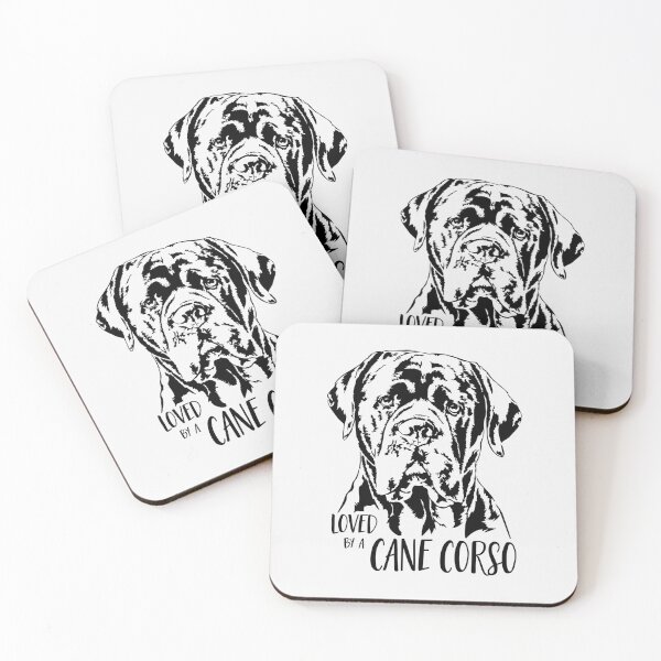 Item preview, Loved by a Cane Corso dog saying Cane Corso Italiano designed and sold by dogarts.