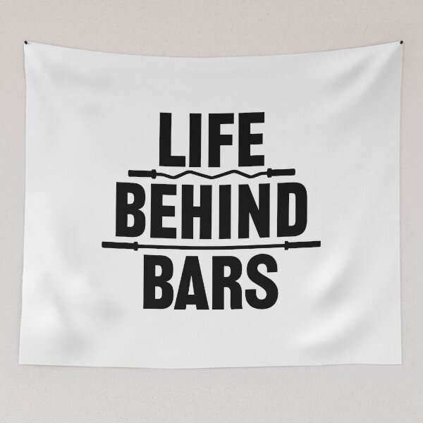 Item preview, Life Behind Bars designed and sold by HoganMerch.