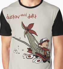 Dustin And Dart Stranger Things 2 Graphic T-Shirt