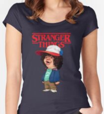 Dustin - Stranger Women's Fitted Scoop T-Shirt