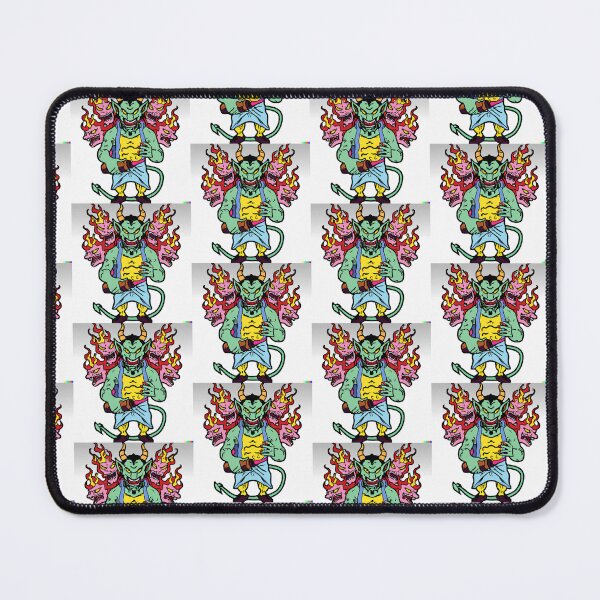 Item preview, Cartoon Demon Oni Retro Art designed and sold by StickerBird.