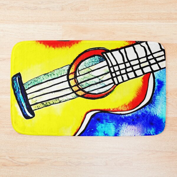 Item preview, Acoustic Guitar. Digital Painting Walls Of Fame designed and sold by WallsOfFameAust.