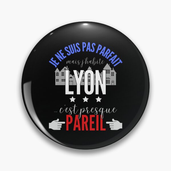 Item preview, Gift Man proud to live in Lyon designed and sold by RomualdGR.
