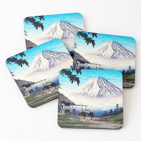 Item preview, Otome Pass, Hakone by Hiroaki Takahashi (1932).  Japanese art classic recolored and enhanced. designed and sold by mbuz90.