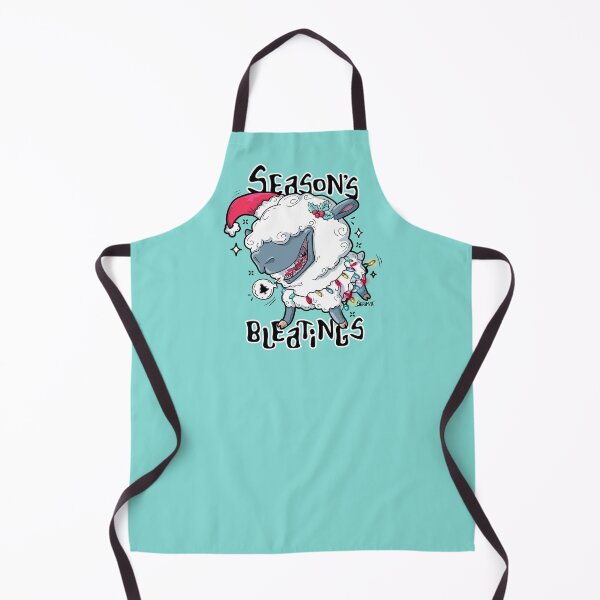 Item preview, Season's bleatings sheep Christmas pun designed and sold by SPIRIMAL.