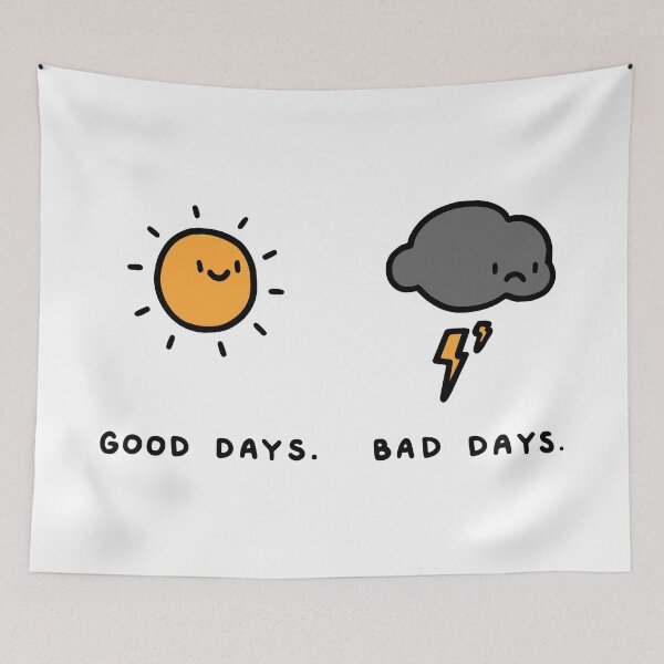 Item preview, Good Days. Bad Days. designed and sold by JoshSavard.