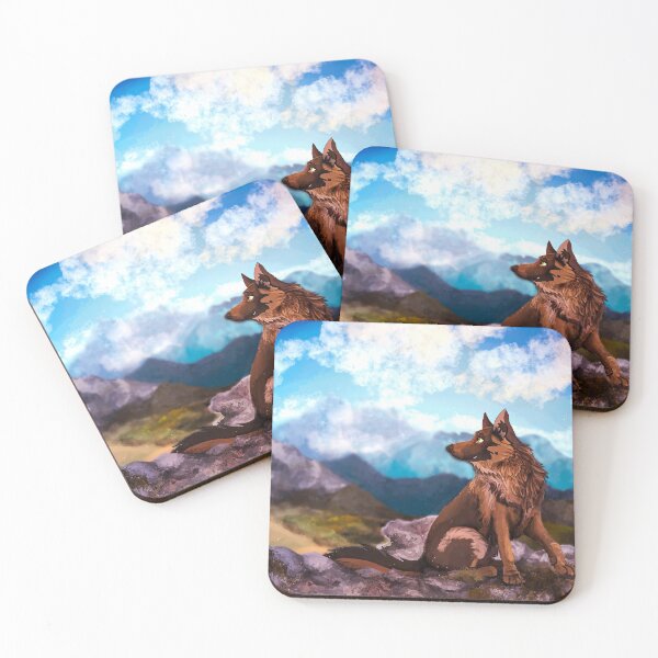 Item preview, German Shepherd in mountains designed and sold by Blaspur.