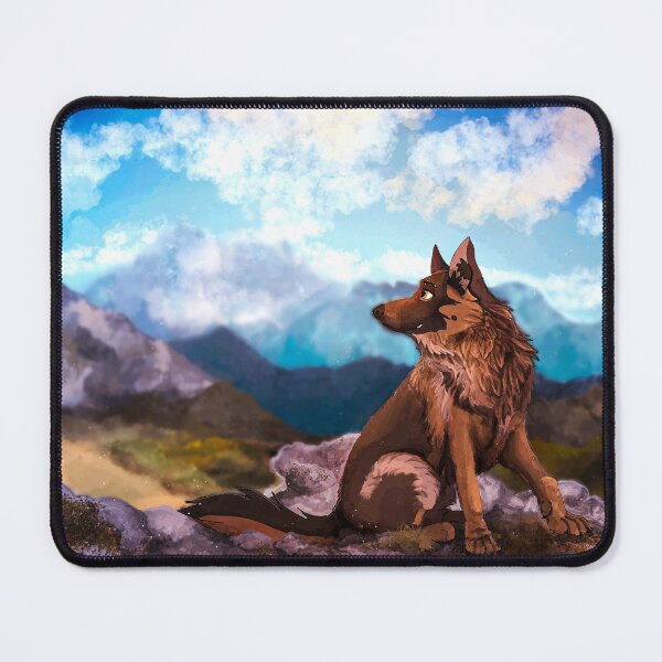 Item preview, German Shepherd in mountains designed and sold by Blaspur.