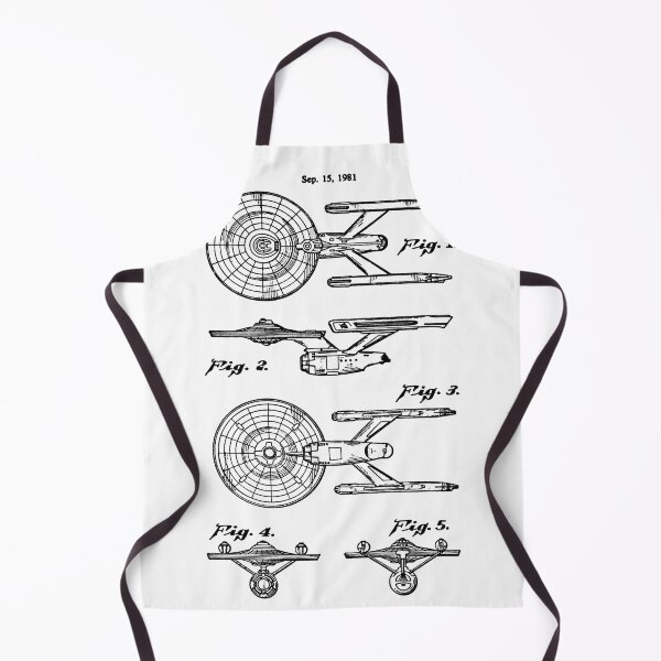 Item preview, Star Ship Patent - Science Fiction Fan Space Craft Art - White designed and sold by patentpress.