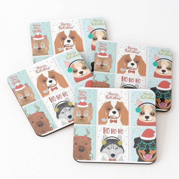 Item preview, christmas dogs designed and sold by valwerty.