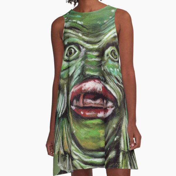 The Creature from the Black Lagoon A-Line Dress