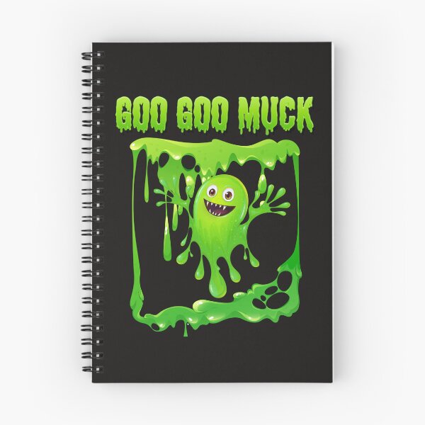 Item preview, Goo Goo Muck Green Slime Monster  designed and sold by t1n3333.