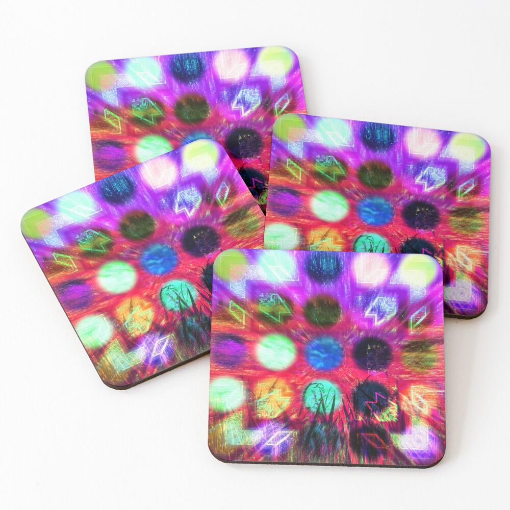 Item preview, Coasters (Set of 4) designed and sold by AgentSlimepunk.