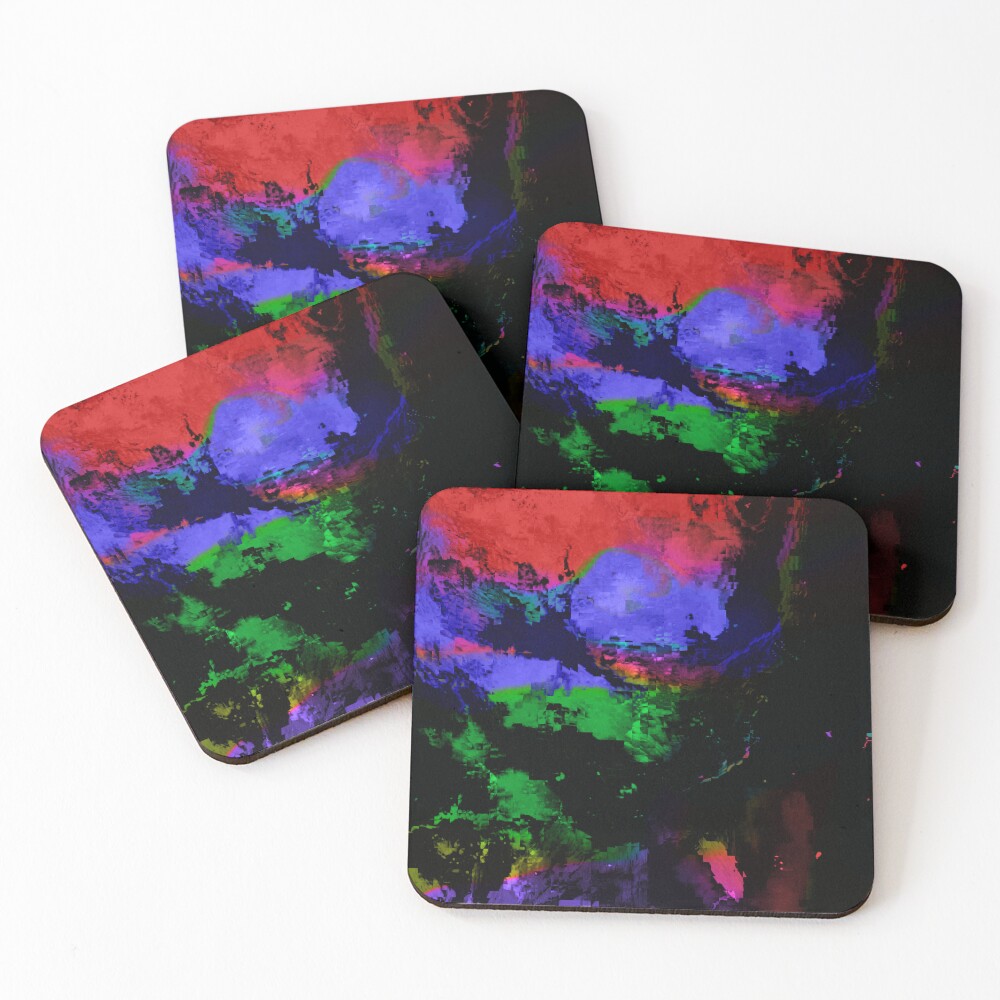 Item preview, Coasters (Set of 4) designed and sold by AgentSlimepunk.
