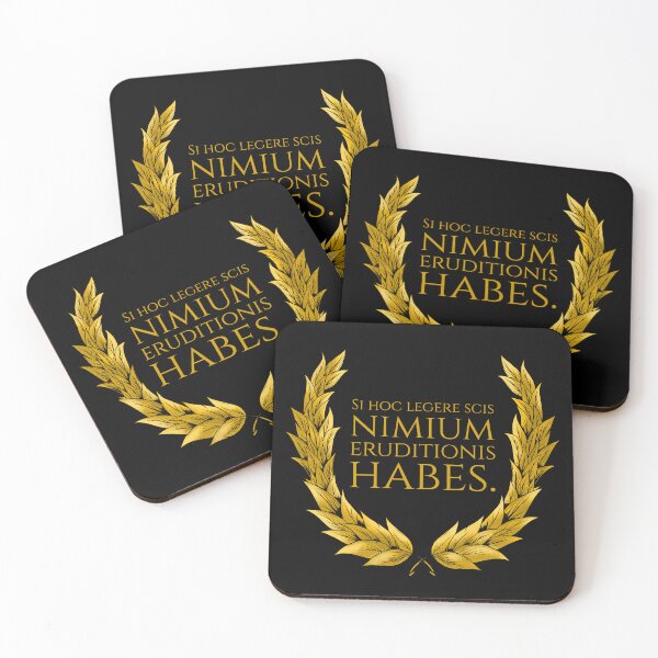 Item preview, Latin Saying - Si Hoc Legere Scis Nimium Eruditionis Habes designed and sold by Styrman.