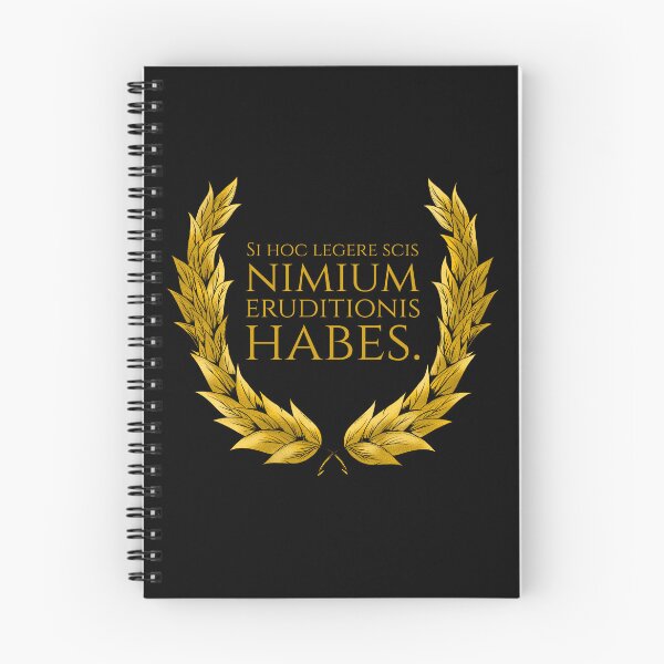 Item preview, Latin Saying - Si Hoc Legere Scis Nimium Eruditionis Habes designed and sold by Styrman.