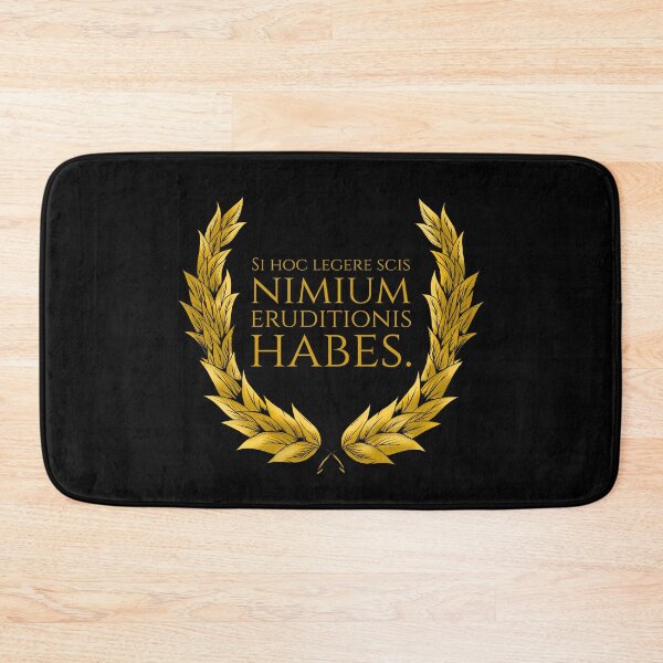 Item preview, Latin Saying - Si Hoc Legere Scis Nimium Eruditionis Habes designed and sold by Styrman.
