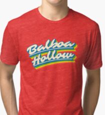 Balboa Hollow | Retro Rainbow Tri-blend T-Shirt