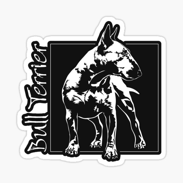 Item preview, English Bull Terrier Dog Portrait Portrait designed and sold by dogarts.