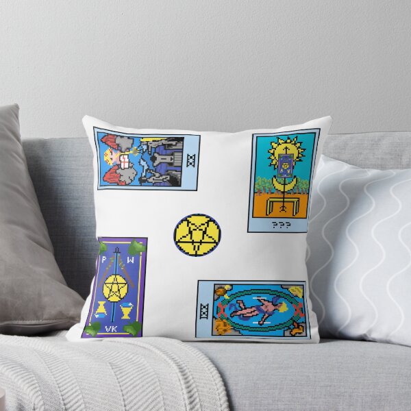 Artikelvorschau, Pixel Waite Tarot - 73. Sticker Pack und Magnete entworfen und verkauft von Pixel Waite.