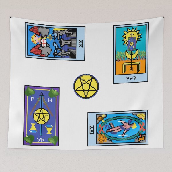 Item preview, Pixel Waite Tarot - 73rd Sticker Pack and Magnets designed and sold by Pixel Waite.