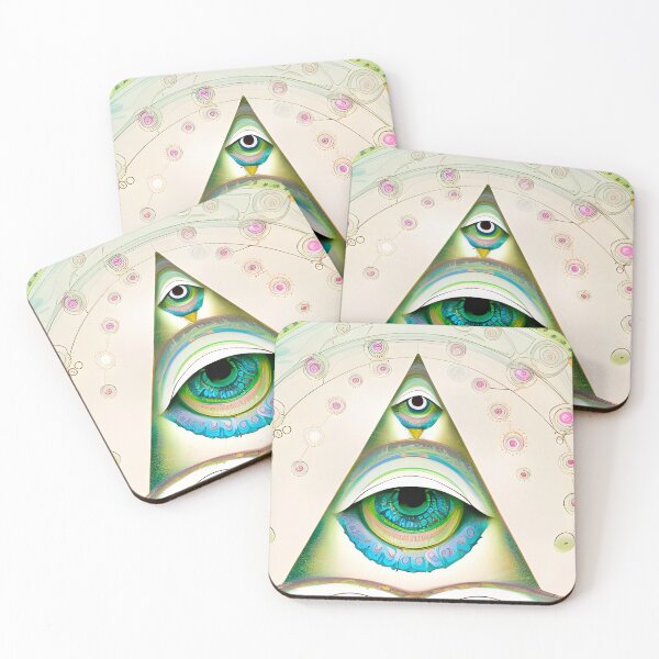 Item preview, Illuminated Vision (4) - Trippy Psychedelic Eye designed and sold by TheThirdEye.