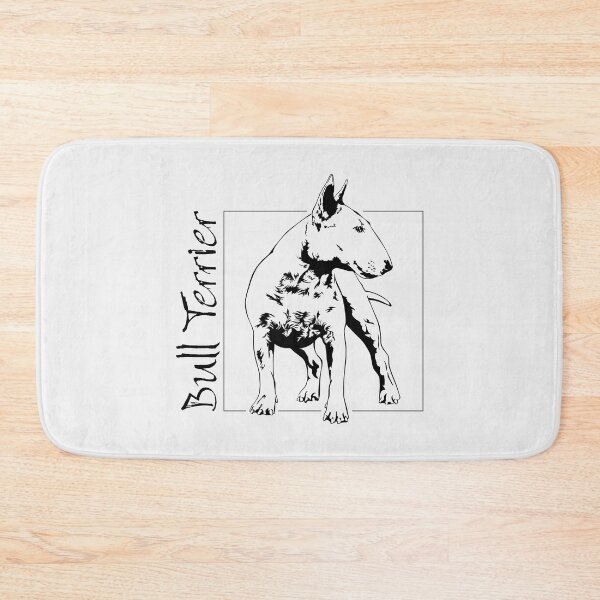 Item preview, English Bull Terrier Dog Portrait Portrait designed and sold by dogarts.