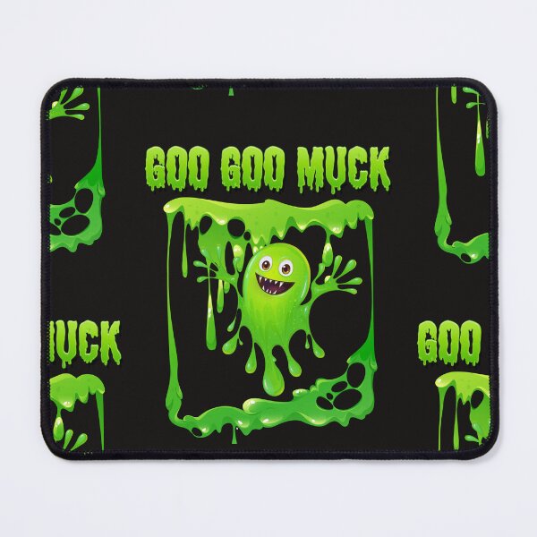 Item preview, Goo Goo Muck Green Slime Monster  designed and sold by t1n3333.