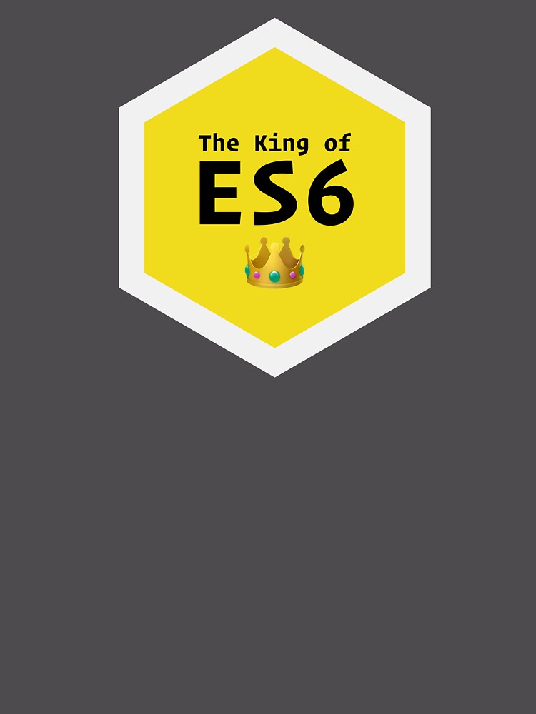 Imagen 6 de 6, Sudadera con capucha oversize prémium con la obra El Rey de JS - JavaScript Hex, diseñada y vendida por kiknag.