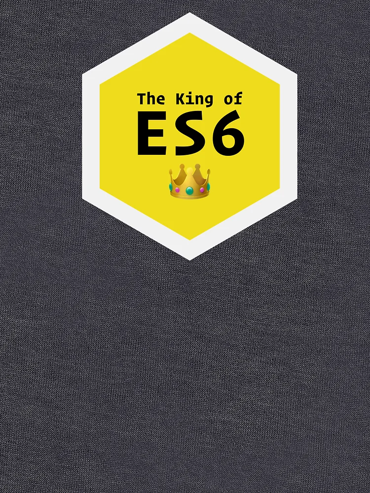 Imagen 6 de 6, Sudadera ligera con la obra El Rey de JS - JavaScript Hex, diseñada y vendida por Stick Erify.