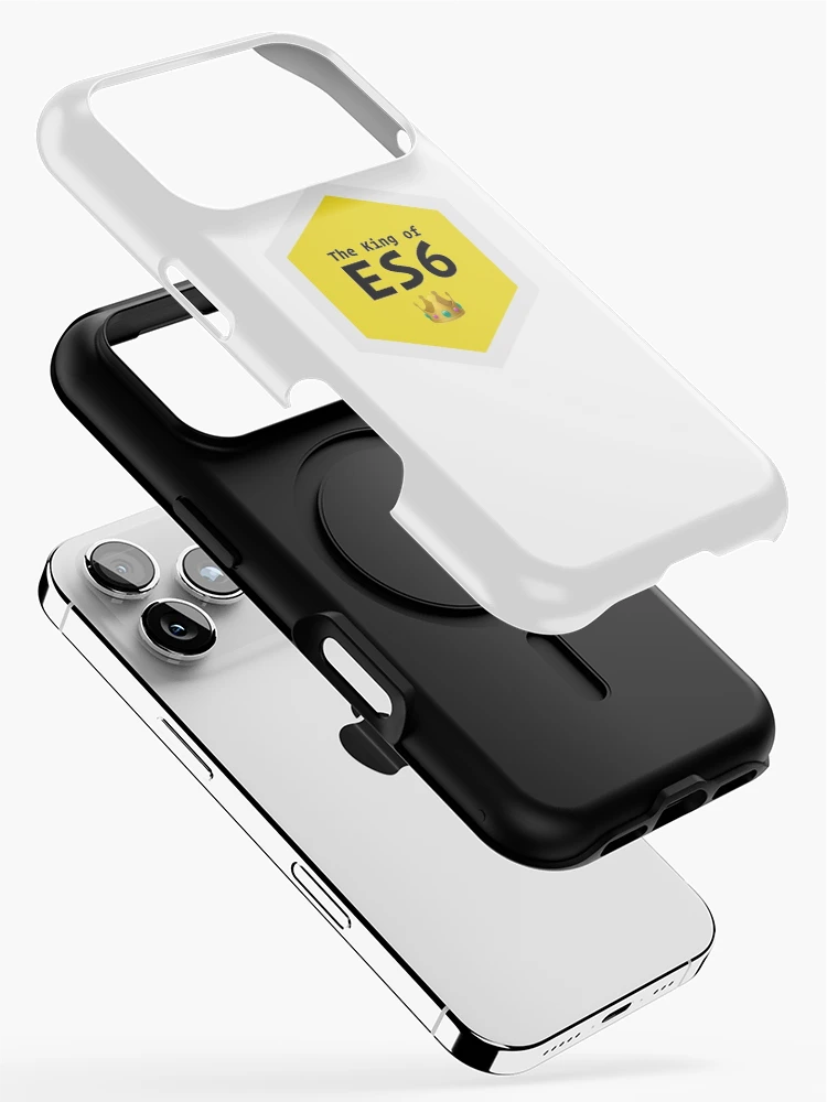 Imagen 2 de 4, Funda de iPhone con la obra El Rey de JS - JavaScript Hex, diseñada y vendida por Stick Erify.