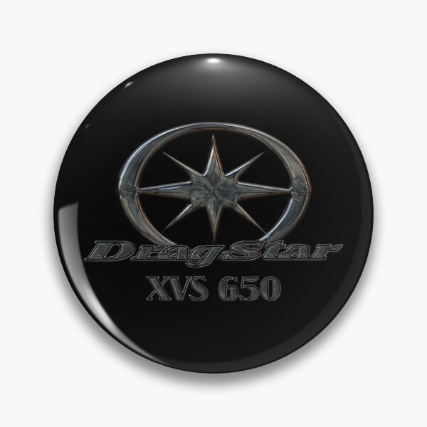 Item preview, Drag Star, Dragstar XVS 650 Star Logo Metal designed and sold by KlaraBubble.
