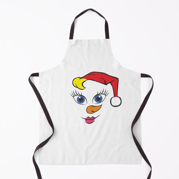 Item preview, Cute Snow Woman with Christmas Red Hat designed and sold by Digi Artworks Store.