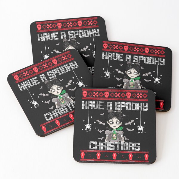 Item preview, Have A Spooky Christmas Gothic Grunge Alt Girl Christmas  designed and sold by MyFreakyWorld.