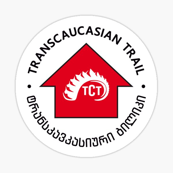 TCT Stickers: Trail Marker (Georgian) Sticker