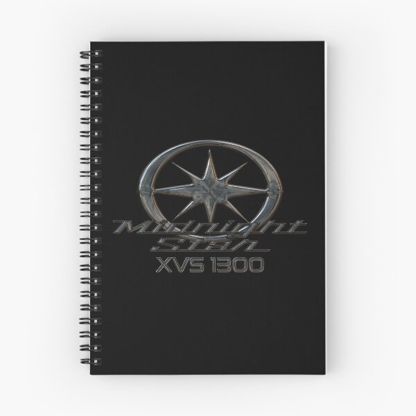 Item preview, Midnight Star XVS 1300 Star Logo Metal designed and sold by KlaraBubble.