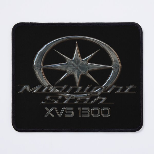 Item preview, Midnight Star XVS 1300 Star Logo Metal designed and sold by KlaraBubble.