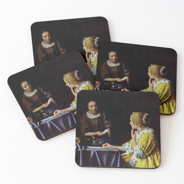 Item preview, Mistress and Maid by Johannes Vermeer - Great Arts designed and sold by InHerits.