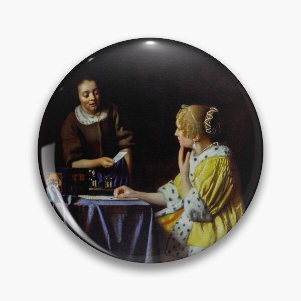 Item preview, Mistress and Maid by Johannes Vermeer - Great Arts designed and sold by InHerits.