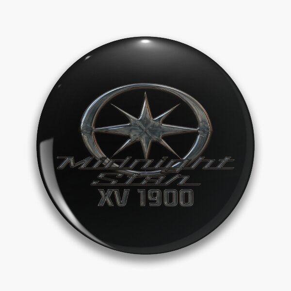 Item preview, Midnight Star XV 1900 Star Logo Metal designed and sold by KlaraBubble.