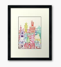 Marrakech Towers Framed Print