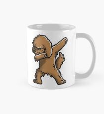Lustiger Tupfer Goldendoodle Tasse (Standard)