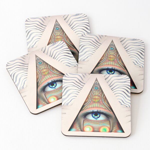 Item preview, Illuminated Vision (5) - Trippy Psychedelic Eye designed and sold by TheThirdEye.