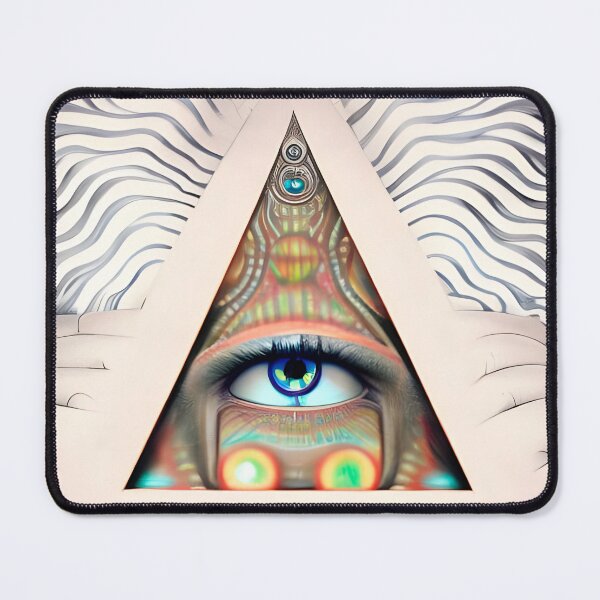 Item preview, Illuminated Vision (5) - Trippy Psychedelic Eye designed and sold by TheThirdEye.