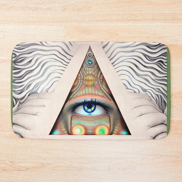 Item preview, Illuminated Vision (5) - Trippy Psychedelic Eye designed and sold by TheThirdEye.