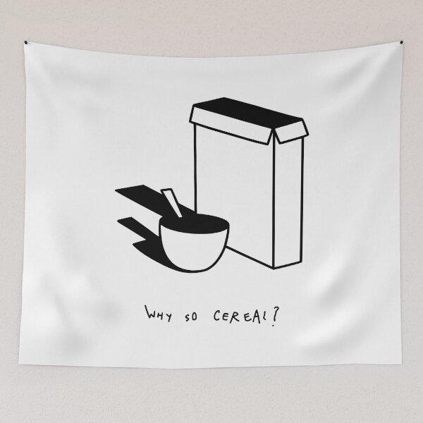 Item preview, Why So Cereal? designed and sold by JoshSavard.