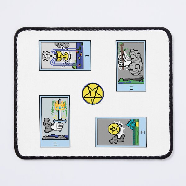 Item preview, Pixel Waite Tarot Minor Arcana Aces - 74th Sticker Pack and Magnets designed and sold by Pixel Waite.