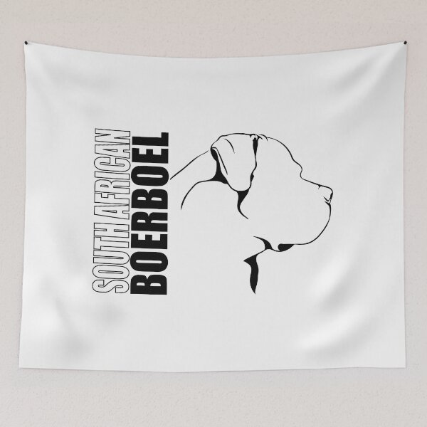 Item preview, South African Boerboel Profile Dogs designed and sold by dogarts.