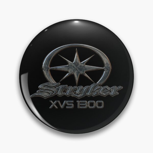 Item preview, Stryker XVS 1300, XVS1300 Star Logo Metal 1 designed and sold by KlaraBubble.